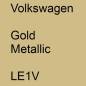 Preview: Volkswagen, Gold Metallic, LE1V.